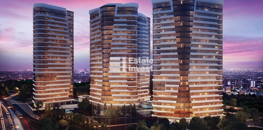 3+1 Lejlighed  i Istanbul, Tyrkiet Nr. 175889