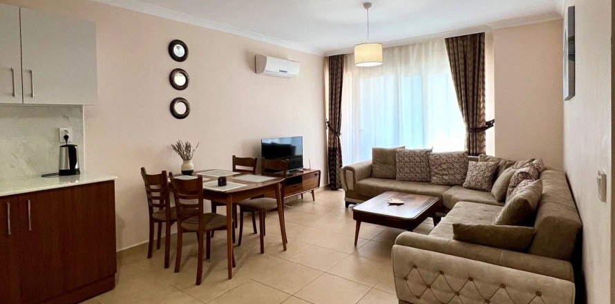 1+1 Lejlighed  i Alanya, Antalya, Tyrkiet Nr. 185778
