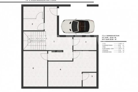 Продажа виллы  в Алтынташа, Анталье, Турция 7 комн., 300м2, №190209 – фото 9