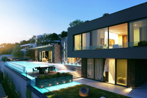 4+1 Lejlighed  i Alanya, Antalya, Tyrkiet Nr. 185883