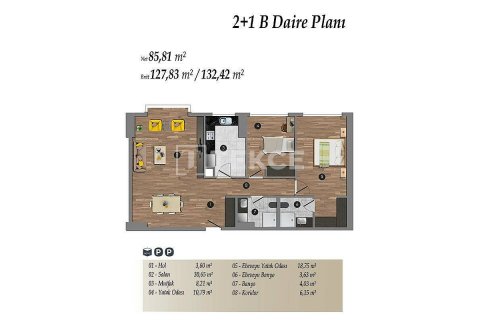 Daire 1+1 İstanbul, Türkiye №47241 - 25