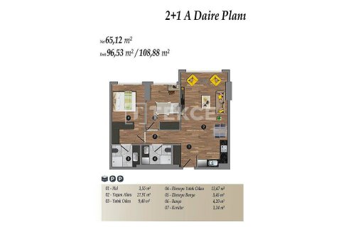 Daire 1+1 İstanbul, Türkiye №47241 - 23