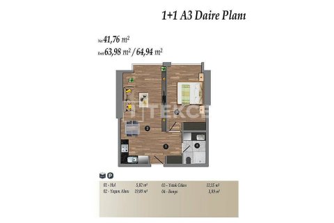 Daire 1+1 İstanbul, Türkiye №47241 - 20