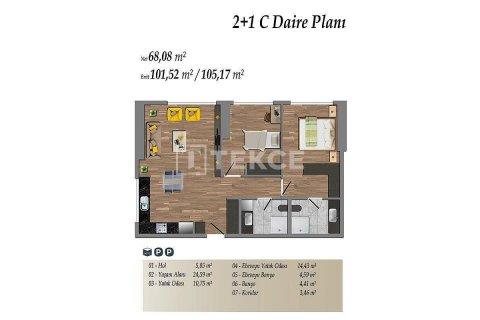 Daire 1+1 İstanbul, Türkiye №47241 - 26