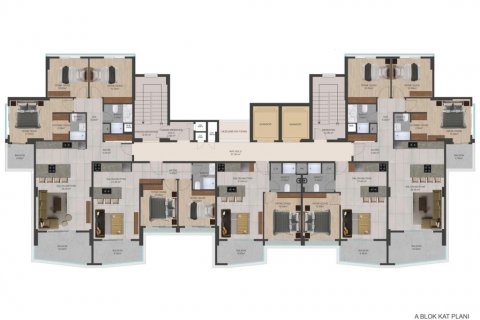Leilighet i Mersin, Tyrkia Nr. 186004 - 7