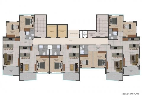 Leilighet i Mersin, Tyrkia Nr. 186004 - 8