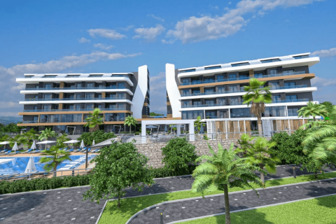 1+1 Lejlighed  i Alanya, Antalya, Tyrkiet Nr. 170157 - 4