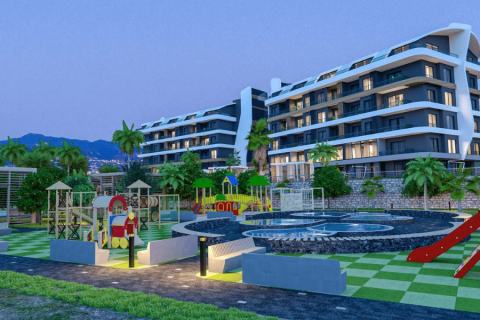 1+1 Lejlighed  i Alanya, Antalya, Tyrkiet Nr. 170157 - 10