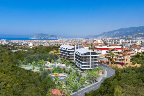 1+1 Lejlighed  i Alanya, Antalya, Tyrkiet Nr. 170157 - 6