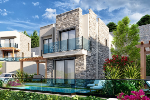 3+1 Villa i Bodrum, Mugla, Tyrkia Nr. 179287 - 4