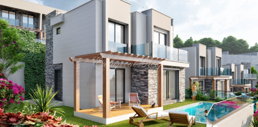 3+1 Villa i Bodrum, Mugla, Tyrkia Nr. 179287