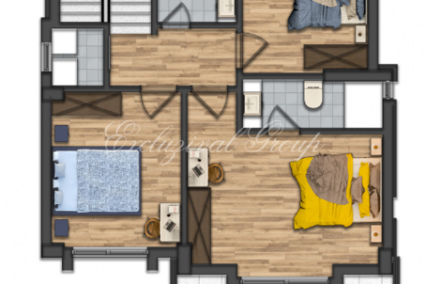 3+1 Villa i Bodrum, Mugla, Tyrkia Nr. 179287 - 12