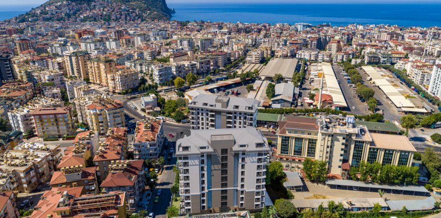 1+1 Lejlighed i Alanya, Antalya, Tyrkiet Nr. 164038