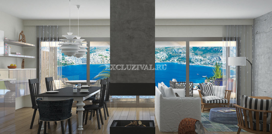 5+2 Villa in Bodrum, Mugla, Türkei Nr. 178576
