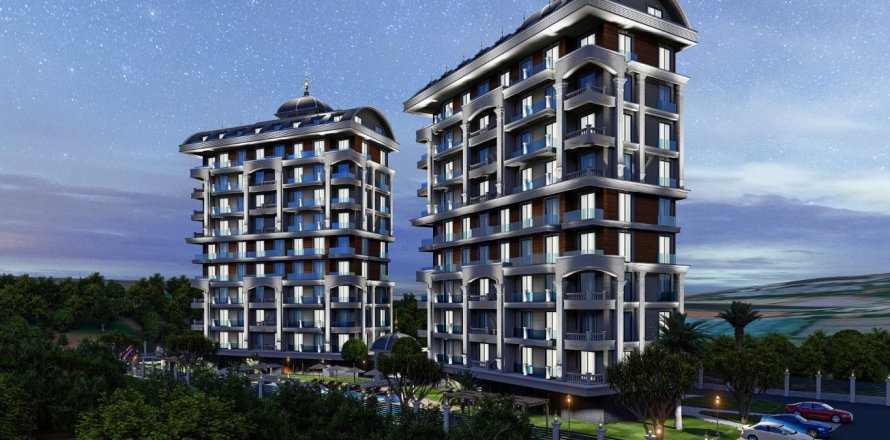 1+1 Leilighet i Alanya, Antalya, Tyrkia Nr. 179560
