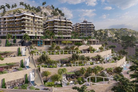 1+1 Lejlighed  i Alanya, Antalya, Tyrkiet Nr. 179548