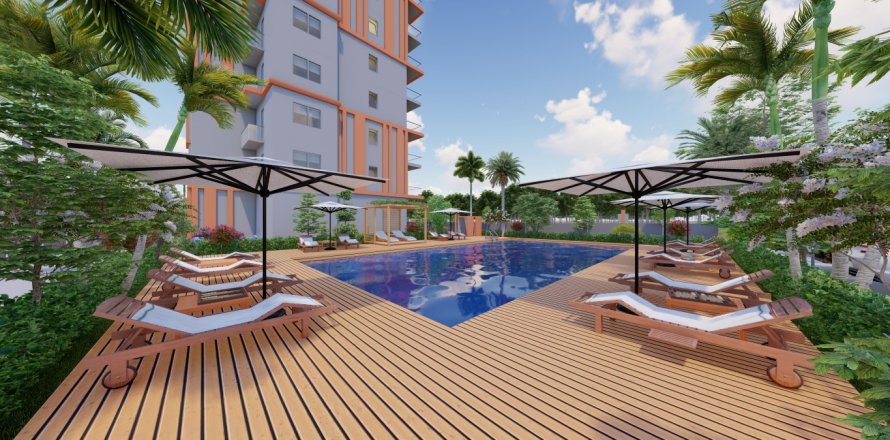 1+1 Lägenhet  i Mersin, Turkiet Nr. 179508