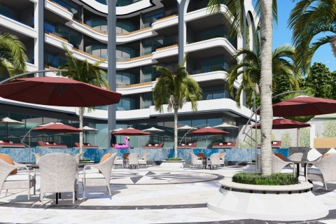1+1 Leilighet  i Alanya, Antalya, Tyrkia Nr. 179559 - 3