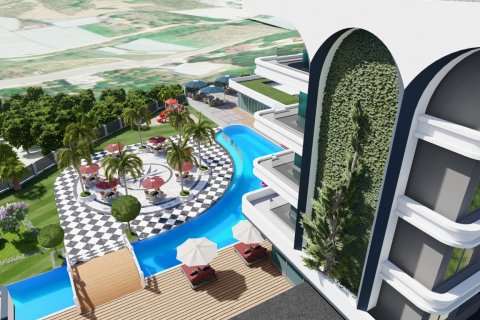 1+1 Leilighet  i Alanya, Antalya, Tyrkia Nr. 179559 - 5