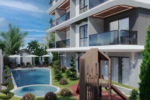 1+1 Lägenhet  i Alanya, Antalya, Turkiet Nr. 185794 - 17