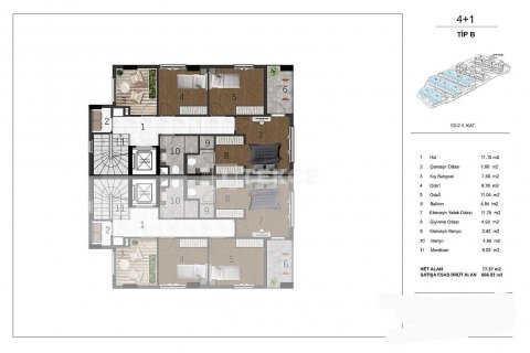 Продажа виллы  в Стамбуле, Турция 4+1, 326м2, №187575 – фото 22