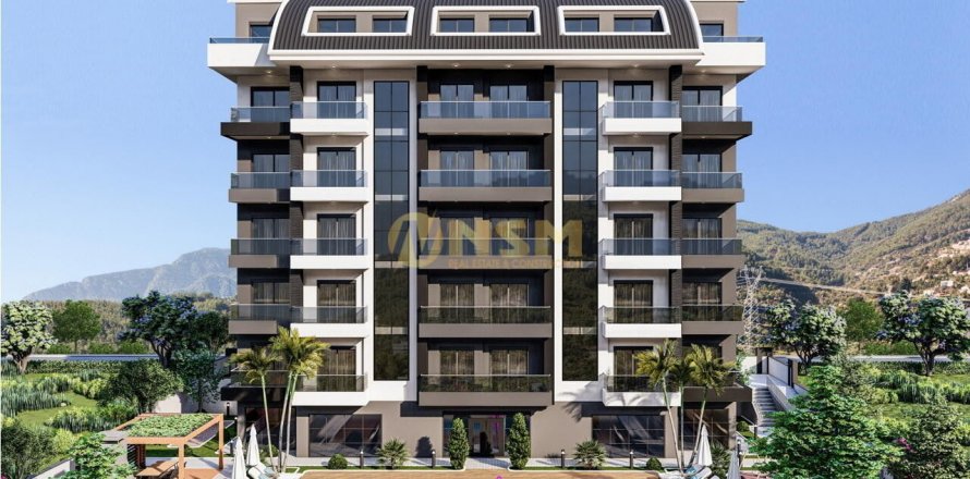 Daire  1+1  Alanya, Antalya, Türkiye №179731