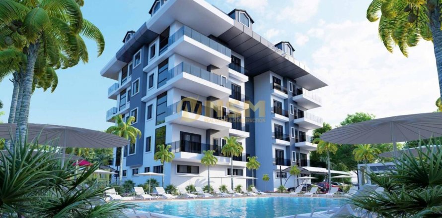 2+1 Lejlighed i Alanya, Antalya, Tyrkiet Nr. 179793