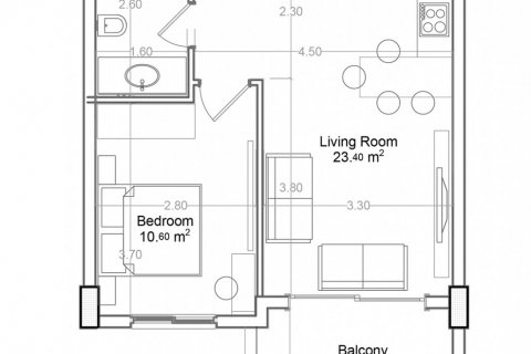 1+1 Wohnung in Yekta Green Life Gazipasa Residence, Gazipasa, Antalya, Türkei Nr. 160828