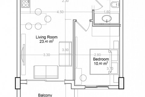 1+1 Apartment in Yekta Green Life Gazipasa Residence, Gazipasa, Antalya, Turkey No. 160829