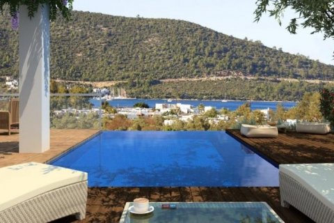 4+1 Villa  i Bodrum, Mugla, Turkiet Nr. 178652