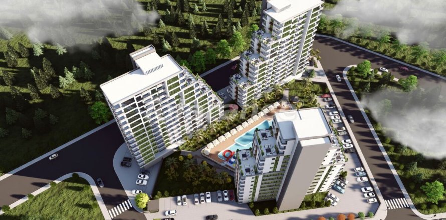 1+1 Leilighet i Mersin, Tyrkia Nr. 179622