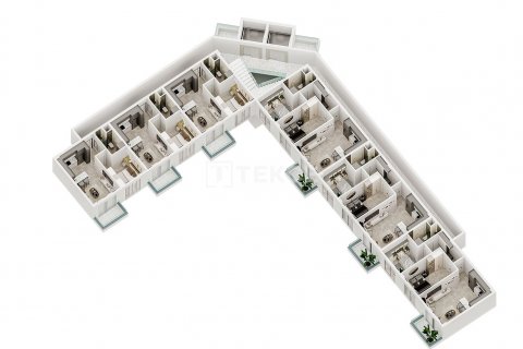 Продажа квартиры в Аксу, Анталье, Турция 1+1, 58м2, №191178 – фото 18