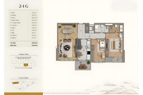 2+1 Wohnung in Maltepe, Istanbul, Türkei Nr. 177964 - 30