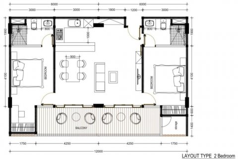 Apartment for sale in Antalya, Turkey, No. 191117 – photo 21