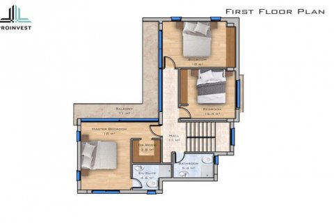 Продажа квартиры в Фамагусте, Северный Кипр 4 комн., 240м2, №186165 – фото 19