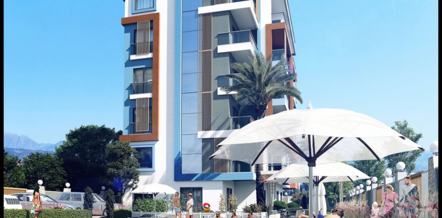 1+1 Apartment  in Alanya, Antalya, Turkey No. 185851