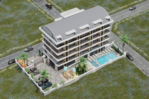 1+1 Lejlighed i Alanya, Antalya, Tyrkiet Nr. 185852