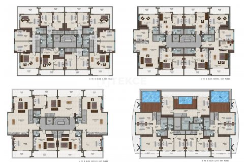 Daire 1+1 Alanya, Antalya, Türkiye №191478 - 9