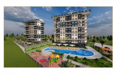 1+1 Lejlighed  i Alanya, Antalya, Tyrkiet Nr. 179756 - 3