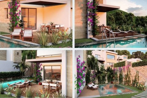 3+1 Villa i Bodrum, Mugla, Turkiet Nr. 179378 - 3