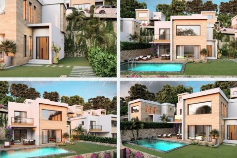 3+1 Villa i Bodrum, Mugla, Turkiet Nr. 179378 - 2