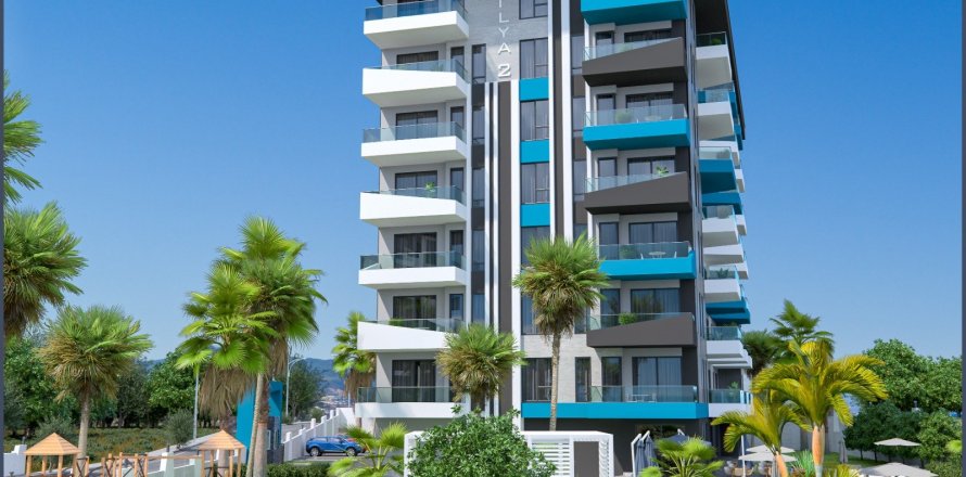 1+1 Apartment in Lilya 2, Avsallar, Antalya, Turkey No. 191550
