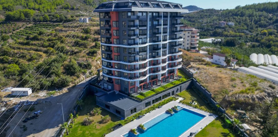 1+1 Lägenhet i Alanya, Antalya, Turkiet Nr. 174722