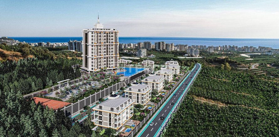2+1 Takleilighet i Alanya, Antalya, Tyrkia Nr. 47742