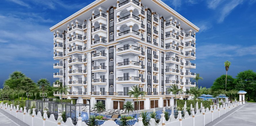 Garden Residence 3 i Avsallar, Antalya, Turkiet Nr.159009