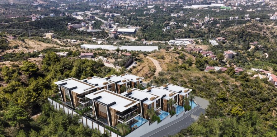 3+1 Villa  in Alanya, Antalya, Türkei Nr. 167373