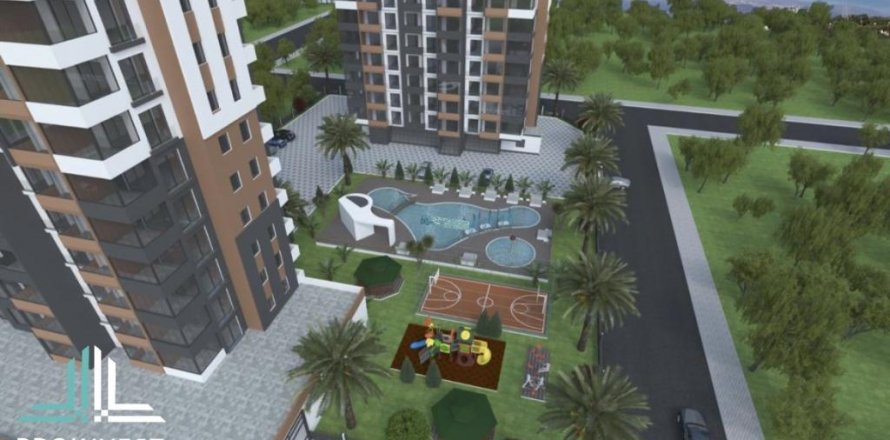 آپارتمان در Mersin ، ترکیه 100 متر مربع. شماره 186101