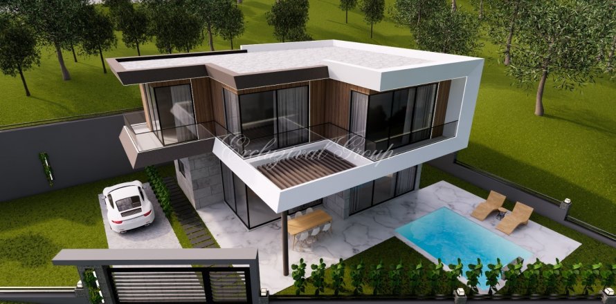 Villa  3+1  Bodrum, Muğla, Türkiye №179160