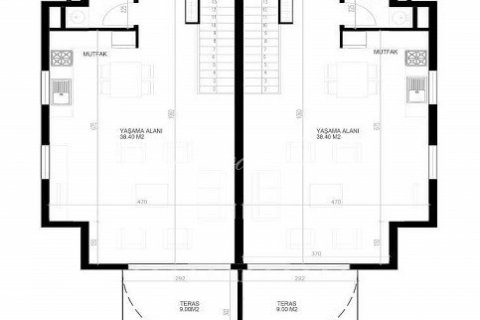 Apartment for sale in Bodrum, Mugla, Turkey, 3 bedrooms, 140m2, No. 179161 – photo 5