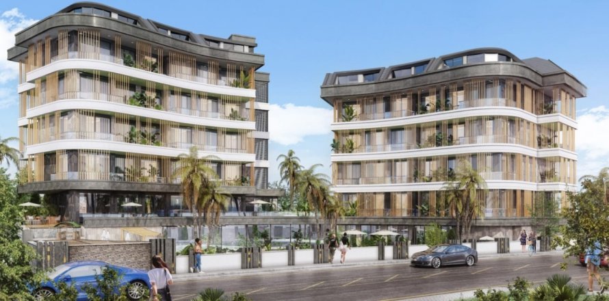 1+1 Apartment in Oba, Antalya, Turkey No. 187990